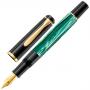 Перьевая ручка Pelikan Elegance Classic M200 Green-Marbled GT M