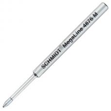 Синий шариковый стержень Schmidt 4876M Megaline Pressurised Ballpoint Pen Refill Medium