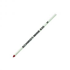 Красный шариковый мини стержень Schmidt Ballpoint Refill M