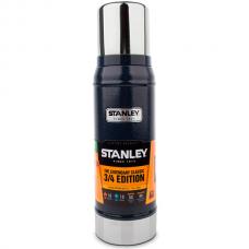 Термос Stanley Classic 0.75л. синий/серебристый