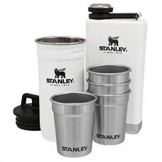 Набор стопок Stanley Adventure Nesting Shot Glass Set + Фляга 0.23л. белый