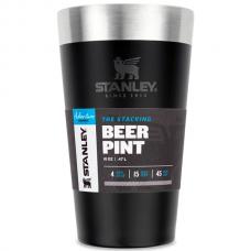 Термостакан Stanley Adventure Stacking Vacuum Pint 0.47л. черный