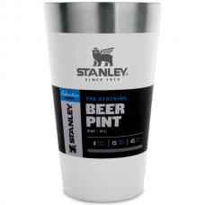 Термостакан Stanley Adventure Stacking Vacuum Pint 0.47л. белый