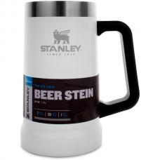 Термокружка Stanley Adventure Vacuum Stein 0.7л. белый