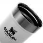 Термокружка Stanley The Trigger-Action Travel Mug 0.47л. белый