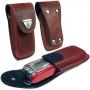 Чехол Victorinox (Викторинокс) Leather Belt Pouch  коричневый для ножа 85 и 91 мм