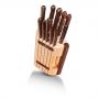 Набор кухонных ножей Victorinox (Викторинокс) Wood из 11 предметов в подставке