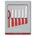 Набор кухонный нож Victorinox (Викторинокс) Swiss Classic Kitchen Red