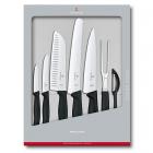 Набор кухонных ножей Victorinox (Викторинокс) Swiss Classic Kitchen Black