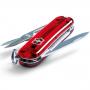 Нож-брелок Victorinox (Викторинокс) Signature Translucent Red