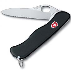 Перочинный нож Victorinox (Викторинокс) Sentinel One Hand Wavy Edge