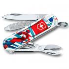 Нож-брелок Victorinox (Викторинокс) Classic LE2020 Ski Race