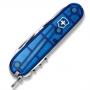 Перочинный нож Victorinox (Викторинокс) Climber Translucent Blue