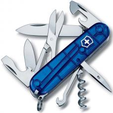 Перочинный нож Victorinox (Викторинокс) Climber Translucent Blue