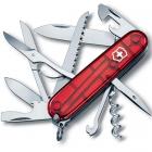 Перочинный нож Victorinox (Викторинокс) Huntsman Translucent Red
