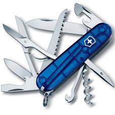 Перочинный нож Victorinox (Викторинокс) Huntsman Translucent Blue