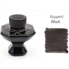 Черные чернила во флаконе Visconti Black ink 40мл