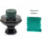 Зеленые чернила во флаконе Visconti Green ink 40мл