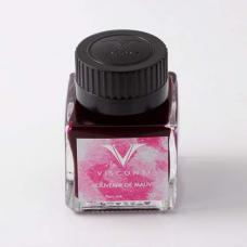 Розовые чернила во флаконе Visconti Van Gogh Pink, Souvenir de Mauve ink 30 мл