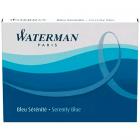 Синие стандартные картриджи Waterman Standard Blue 8шт