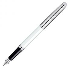 Перьевая ручка Waterman (Ватерман) Hemisphere Deluxe White CT F